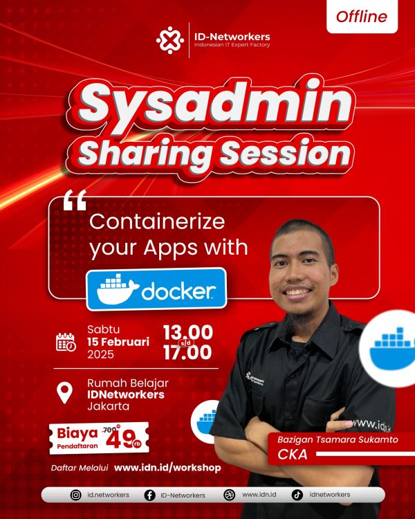 Sysadmin Sharing Session Containerize your Apps with Docker (Offline)