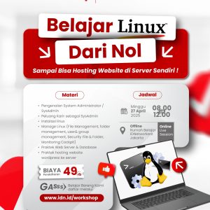 Offline Workshop - Belajar Linux dari nol (Pagi, 27 April 2025)
