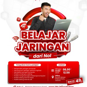 Belajar Jaringan Komputer dari Dasar | Langkah Awal Menjadi Network Engineer (Kelas Pagi)