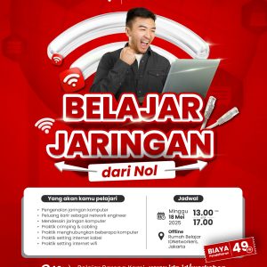 Belajar Jaringan Komputer dari Dasar | Langkah Awal Menjadi Network Engineer (Kelas Siang)