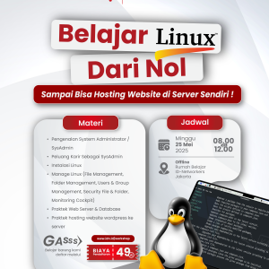 Belajar Linux dari Nol - Pagi Offline (25 Mei 2025)
