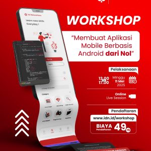 Membuat Aplikasi Mobile Berbasis Android dari Nol (Online)
