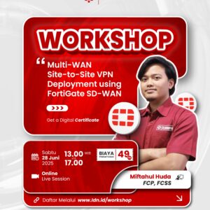Multi-WAN Site-to-Site VPN Deployment using FortiGate SD-WAN (Online)