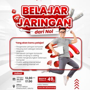 Belajar Jaringan Komputer dari Dasar | Langkah Awal Menjadi Network Engineer (29 Juni 2025)