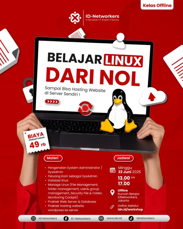 Belajar Linux dari Nol - Offline (22 Juni)