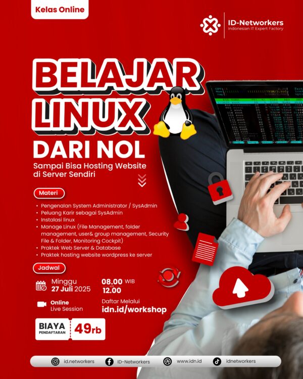 Belajar Linux Dari Nol - Pagi Online ( 27 Juli 2025 )