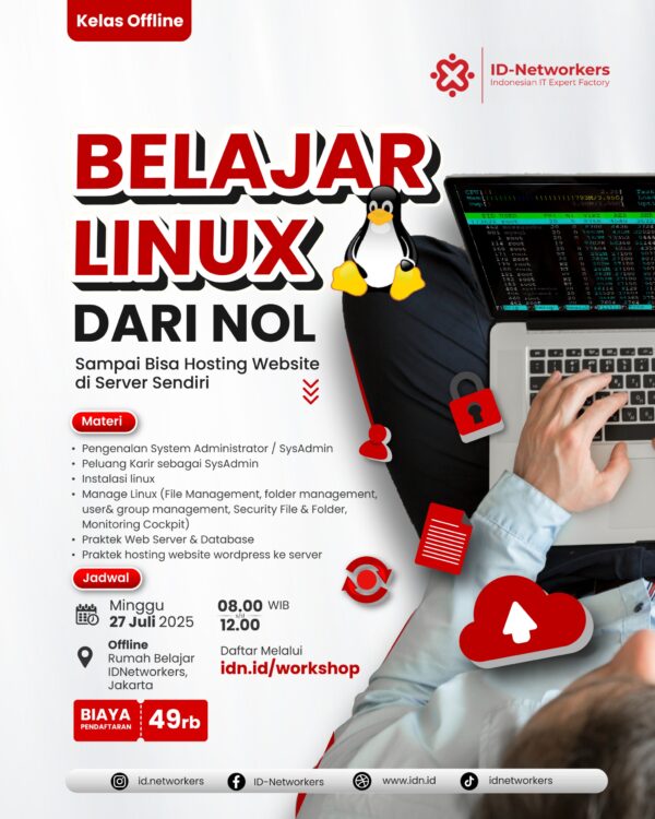 Belajar Linux Dari Nol - Pagi Offline ( 27 Juli 2025 )
