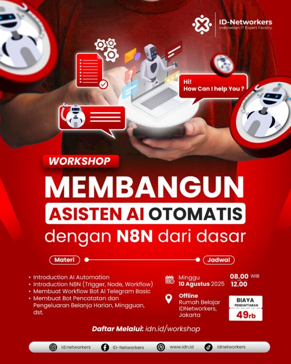 Membangun Asisten AI Otomatis Dengan N8N