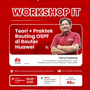 Belajar Routing OSPF di Router Huawei (Offline)