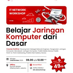 Belajar Jaringan Komputer dari Dasar (Offline)