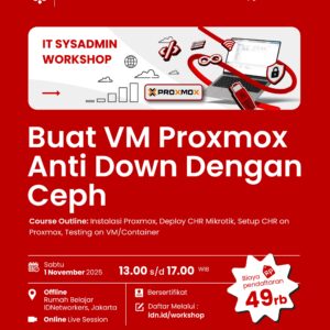 Buat VM Proxmox Anti Down Dengan Ceph (Offline)