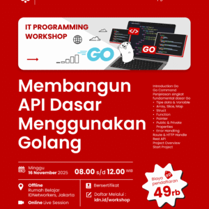 Membangun API Dasar Menggunakan Golang (Offline)