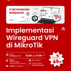 Implementasi Wireguard VPN di Mikrotik (Offline)