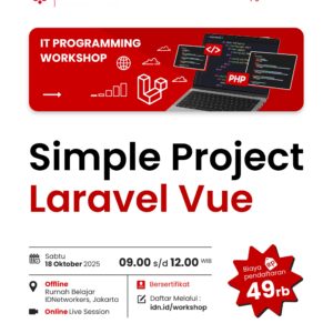 Simple Project Laravel Vue (Offline)