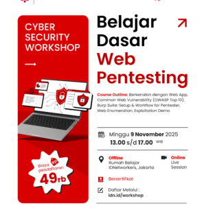 Belajar Dasar Web Pentesting (Offline)