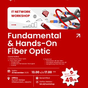 Fundamental & Hands-On Fiber Optic (Offline)