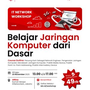 Belajar Jaringan Komputer dari Dasar (Offline)