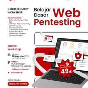 Belajar Dasar Web Pentesting (Online)