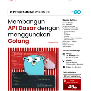 Membangun API Dasar dengan menggunakan Golang (Offline)