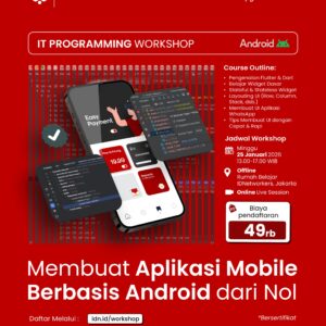 Membuat Aplikasi Mobile Berbasis Android dari Nol (Offline)