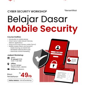Belajar Dasar Mobile Security (Online)