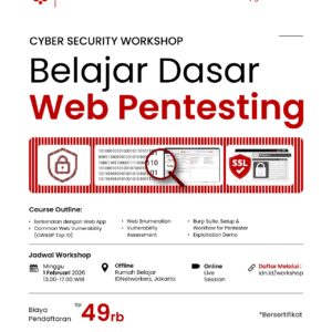 Belajar Dasar Web Pentesting (Online)