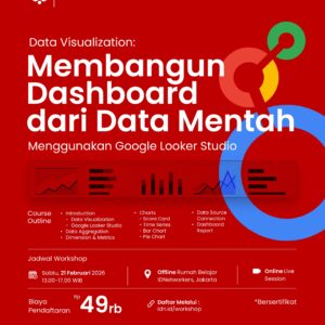 Data Visualization: Membangun Dashboard dari Data Mentah Menggunakan Google Looker Studio (Online)