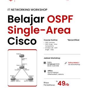 Belajar OSPF Single-Area Cisco