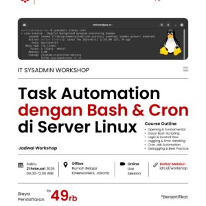 Task Automation dengan Bash & Cron di Server Linux (Online)