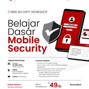 Belajar Dasar Mobile Security (Online)