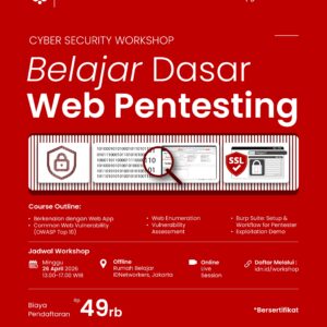 Belajar Dasar Web Pentesting (Online)